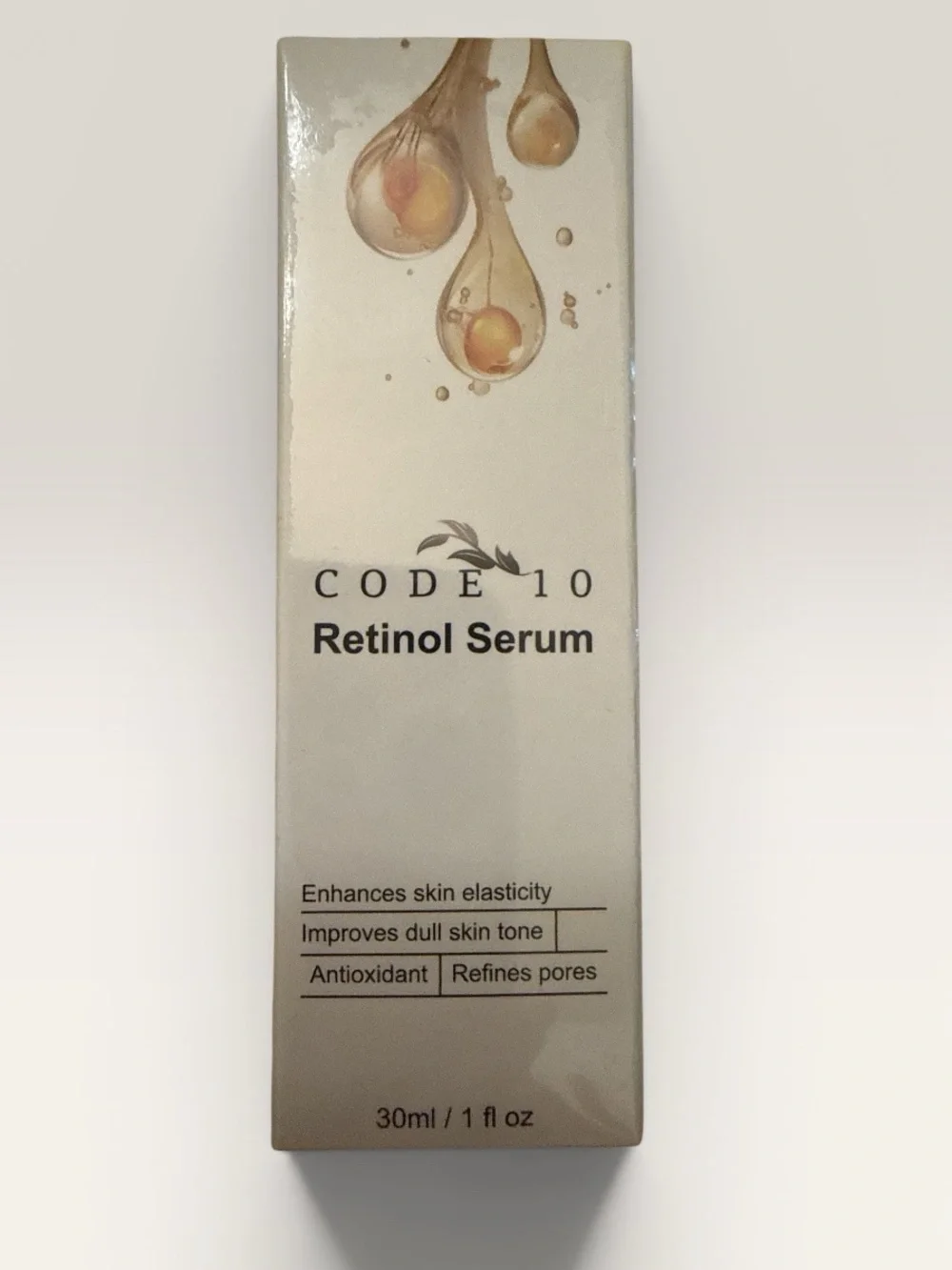 CODE 10 Retinol Serum - 30ml / 1 fl oz NEW